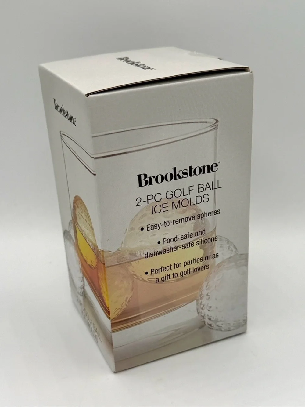 Brookstone Golf Ball Ice Molds
